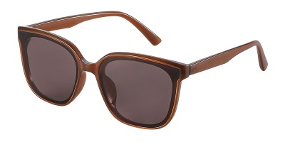 Square Brown Sunglasses 