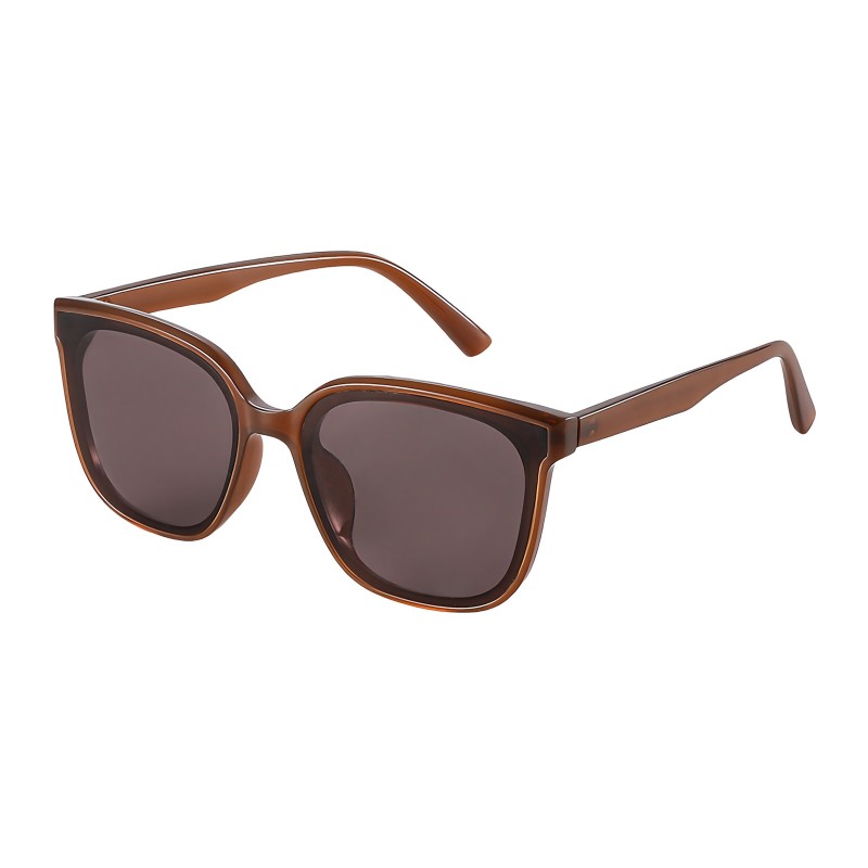 Square Brown Sunglasses 