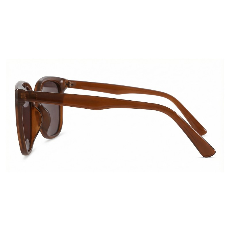 Square Brown Sunglasses 