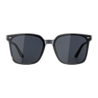 Mallory - Rectangle Black Sunglasses