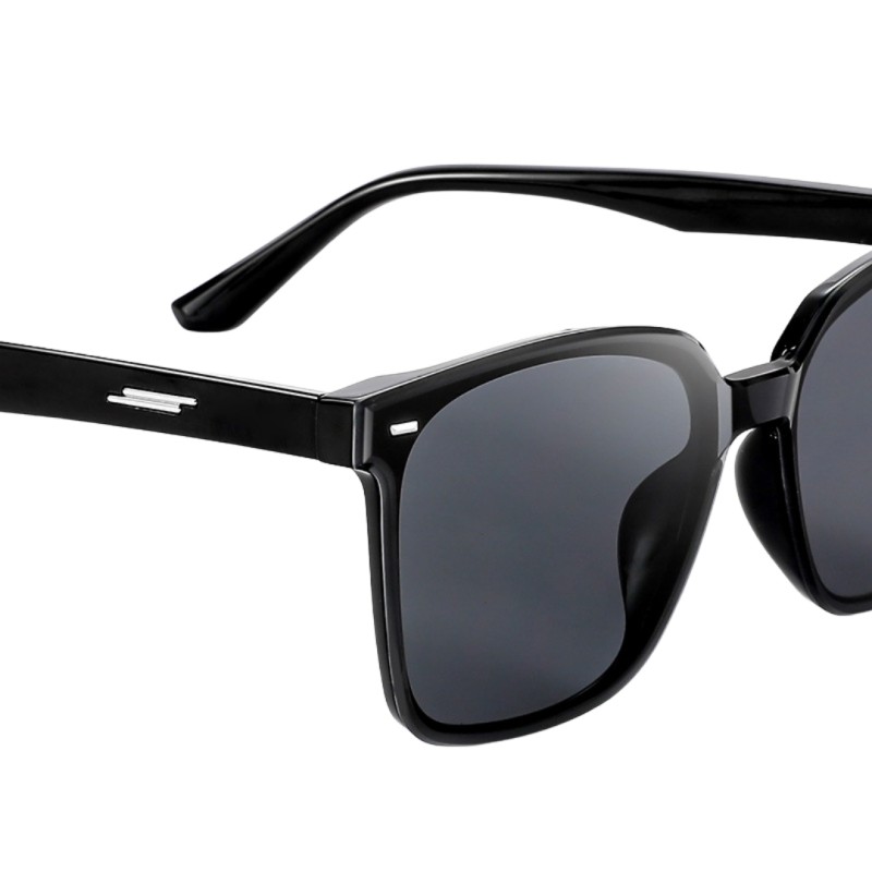 Rectangle Black Sunglasses