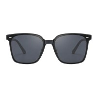 Mallory - Rectangle Gray Sunglasses