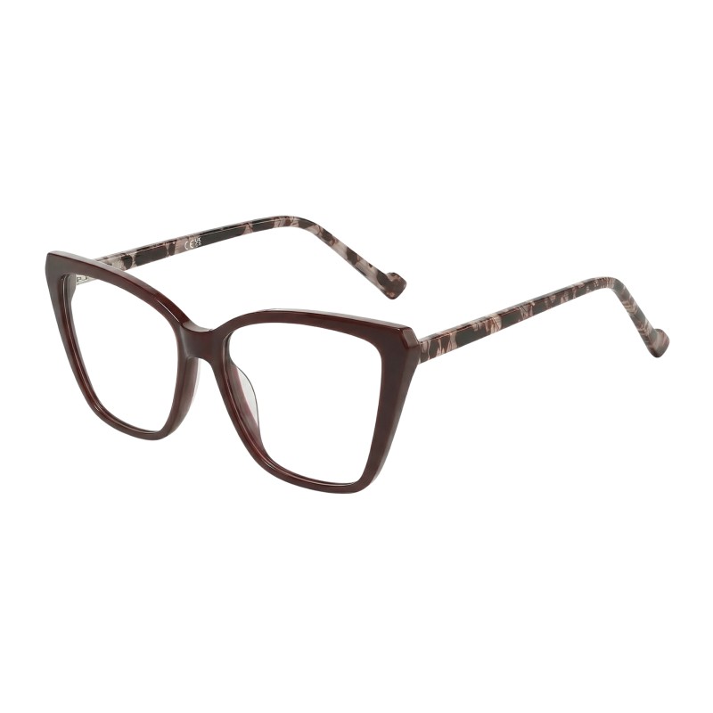 Cat Eye Burgundy Eyeglasses