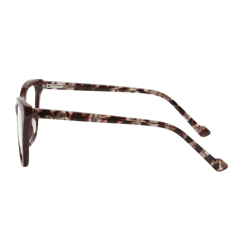 Cat Eye Burgundy Eyeglasses