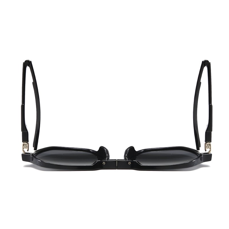 Polygon Black Sunglasses