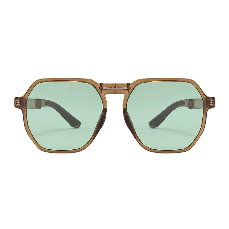 Polygon Brown Sunglasses