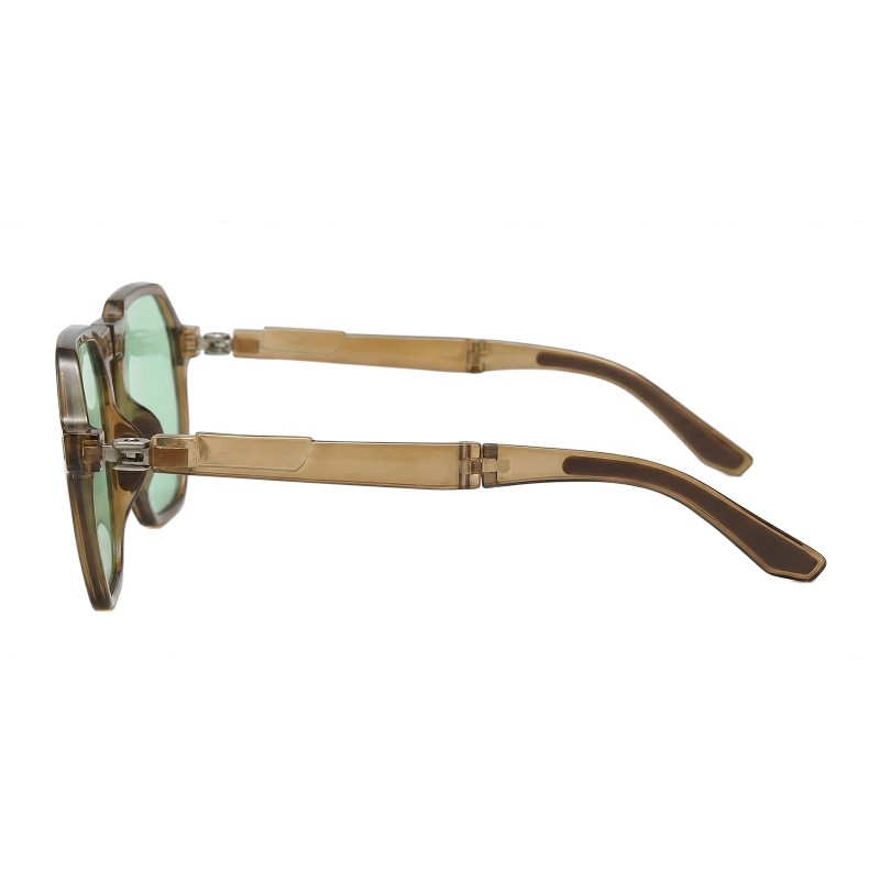 Polygon Brown Sunglasses