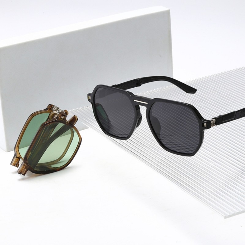 Polygon Brown Sunglasses