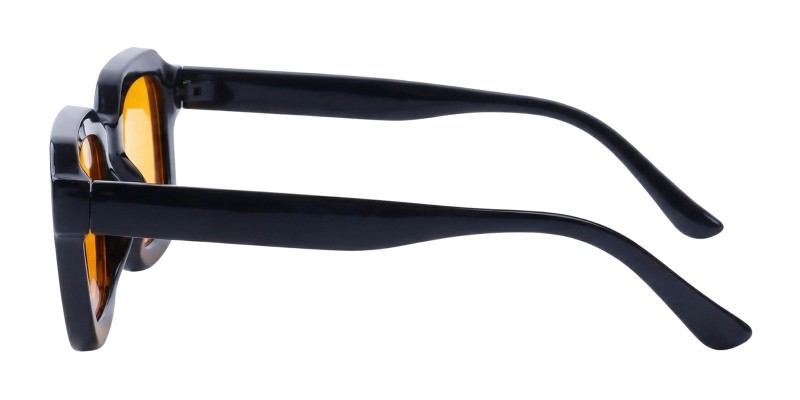 Ophelia Black Square Sunglasses additional view