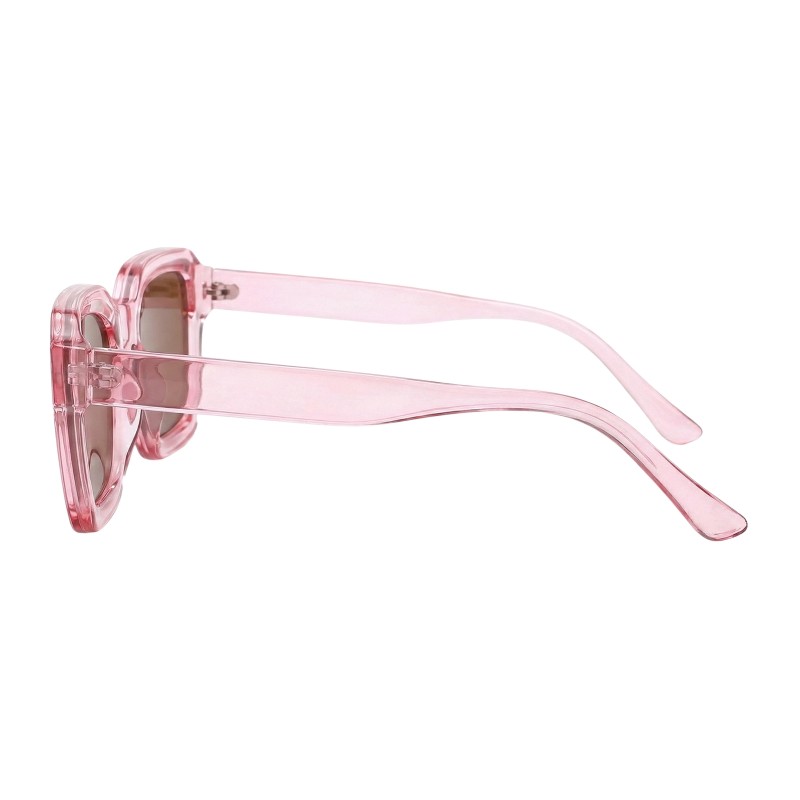Square Pink Eyeglasses