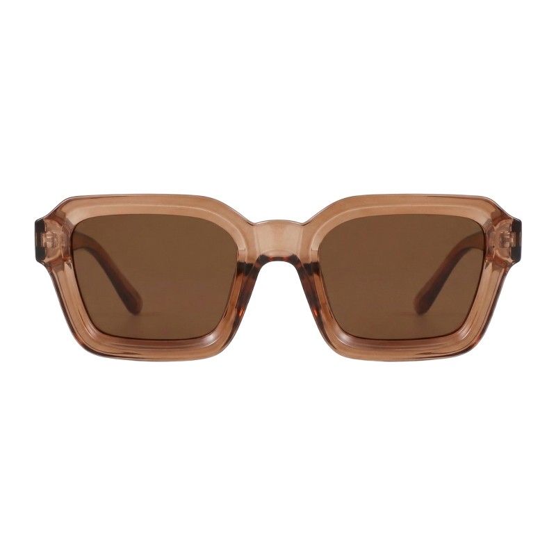 Square Brown Eyeglasses