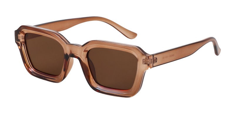 Ophelia Brown Square Sunglasses additional view