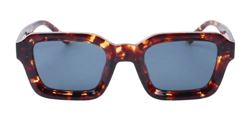 Ophelia Tortoise Square Sunglasses
