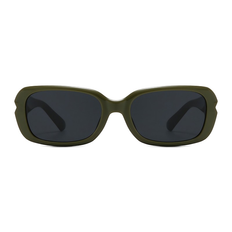 Square Green Sunglasses