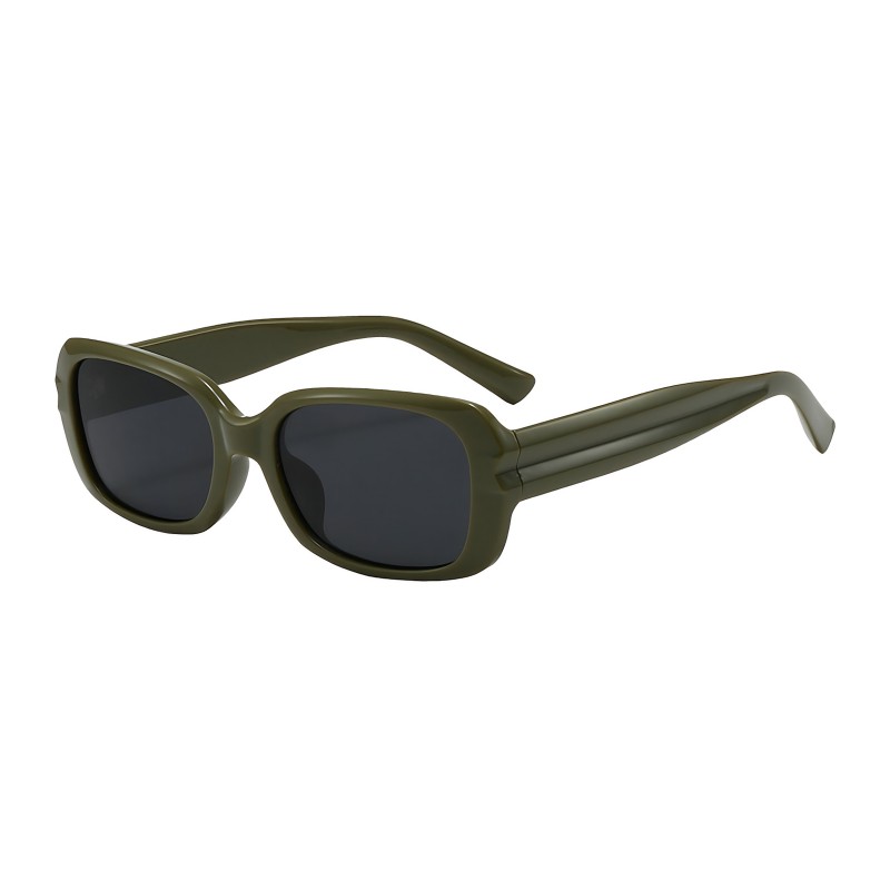 Square Green Sunglasses