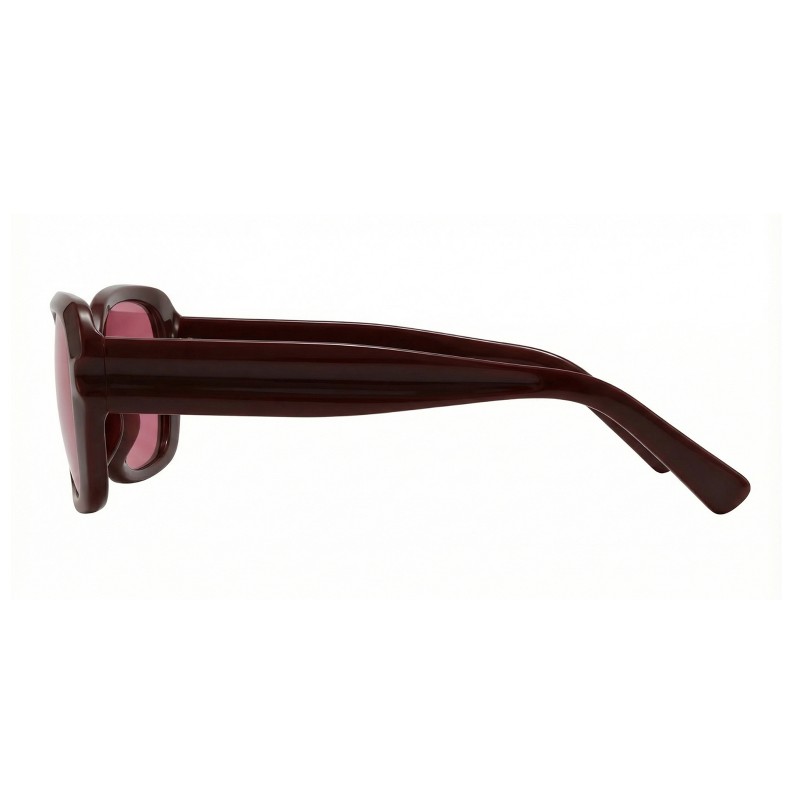 Square Burgundy Sunglasses
