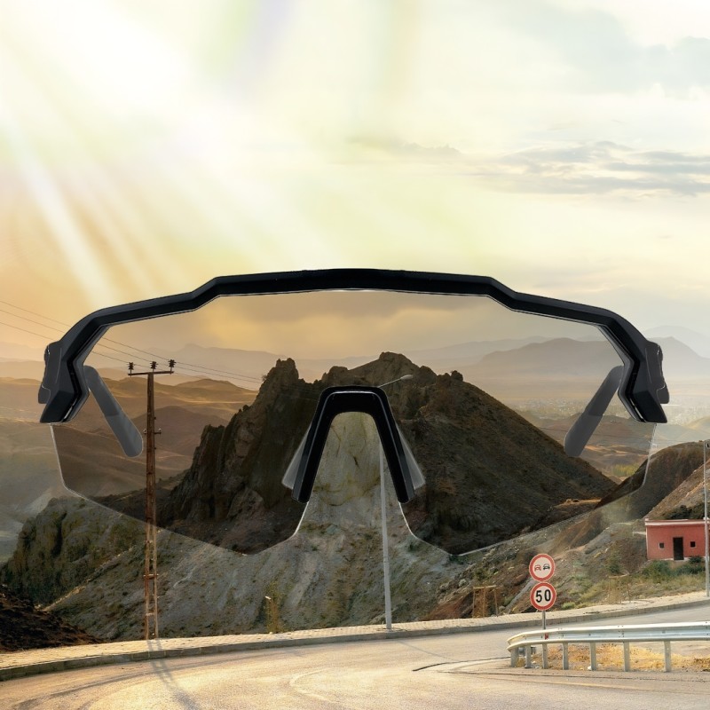 Black Sport Performance Sunglasses