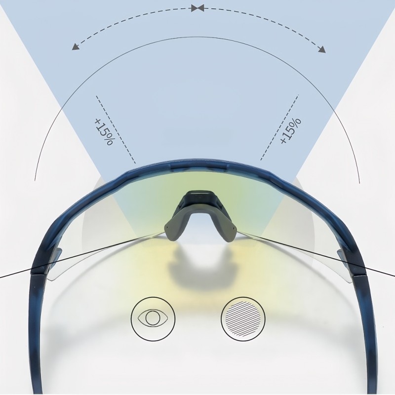 Black Sport Performance Sunglasses