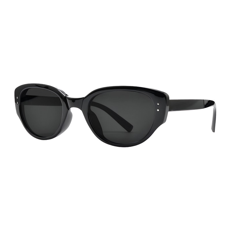 Cat Eye Black Sunglasses