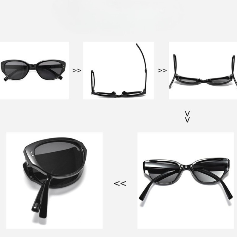 Cat Eye Black Sunglasses