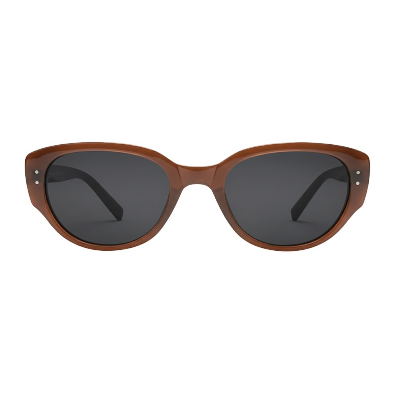 Cat Eye Brown Sunglasses
