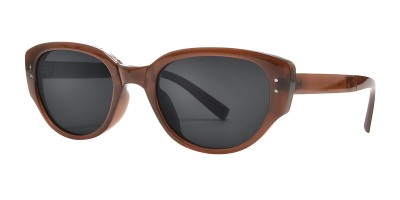 Cat Eye Brown Sunglasses