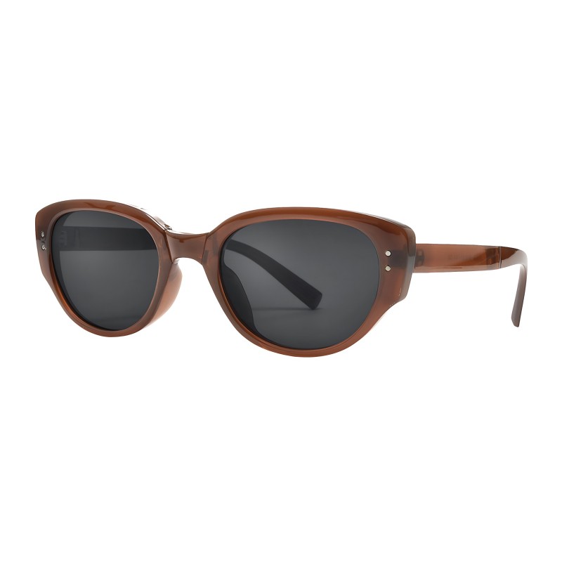 Cat Eye Brown Sunglasses