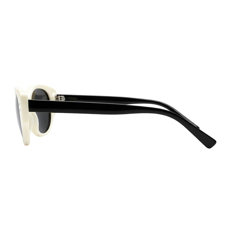 Cat Eye White Sunglasses