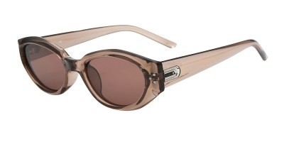 Cat Eye Brown Eyeglasses