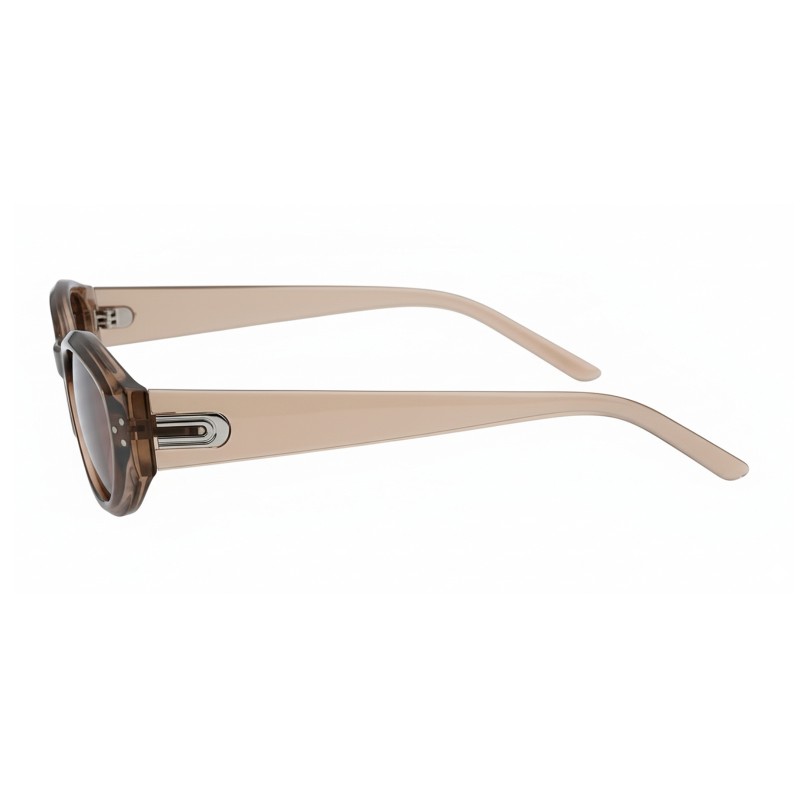 Cat Eye Brown Eyeglasses