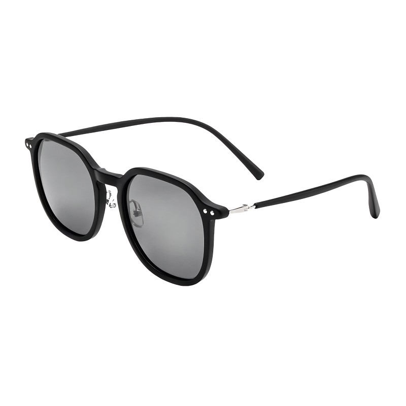 Oval Black Sunglasses