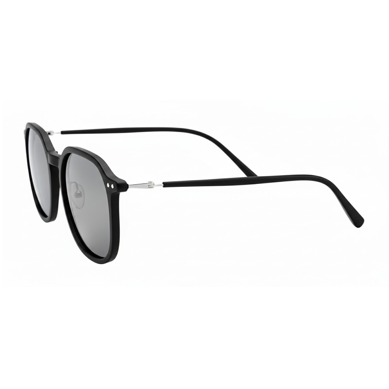 Oval Black Sunglasses