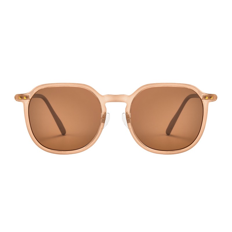Oval Brown Sunglasses