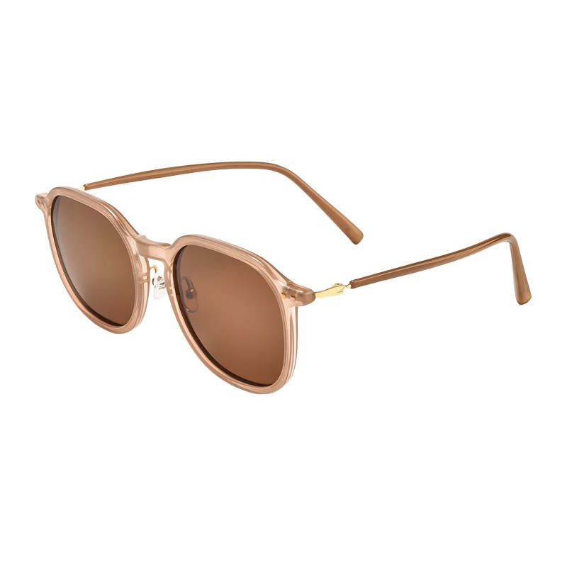 Oval Brown Sunglasses