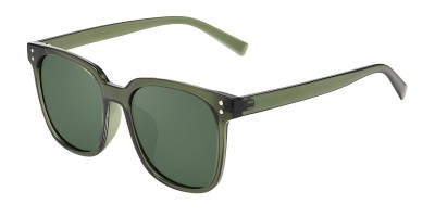 Square Green Sunglasses