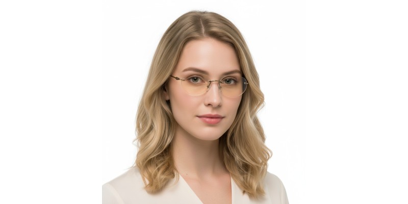 Florence Bronze Oval Sunglasses additional view