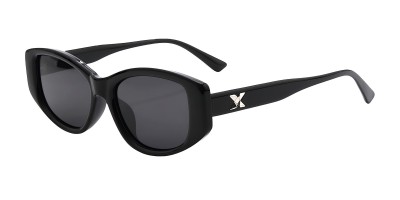 Cat Eye Black Sunglasses