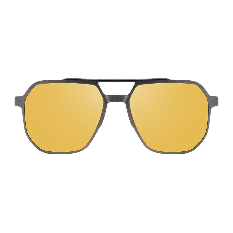 Polygon Gunmetal Eyeglasses