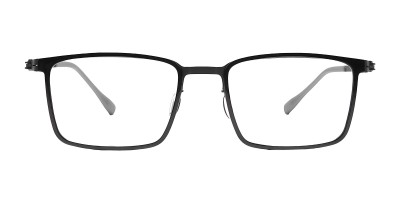 Square Black Eyeglasses