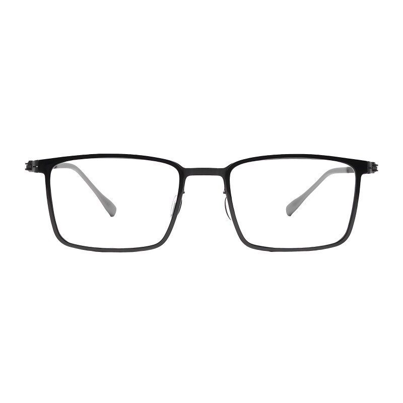 Square Black Eyeglasses