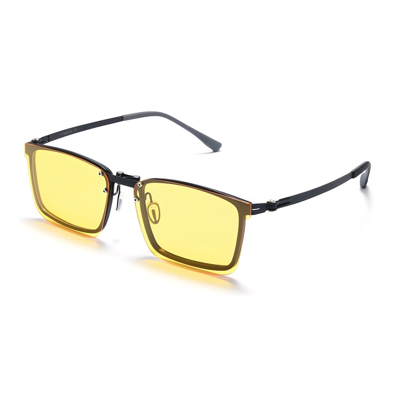 Square Black Eyeglasses