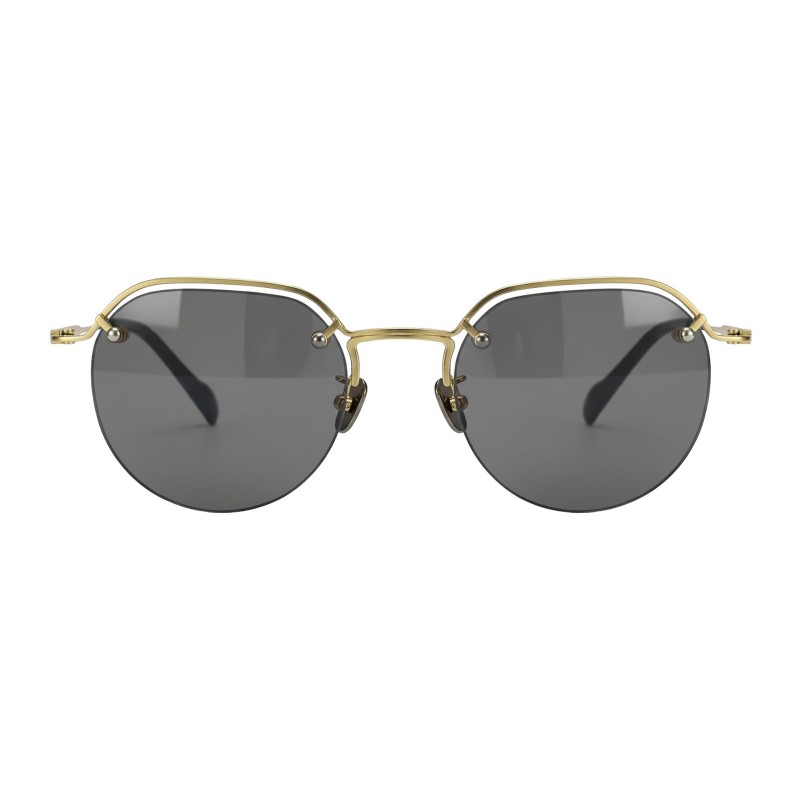 Polygon Golden Eyeglasses