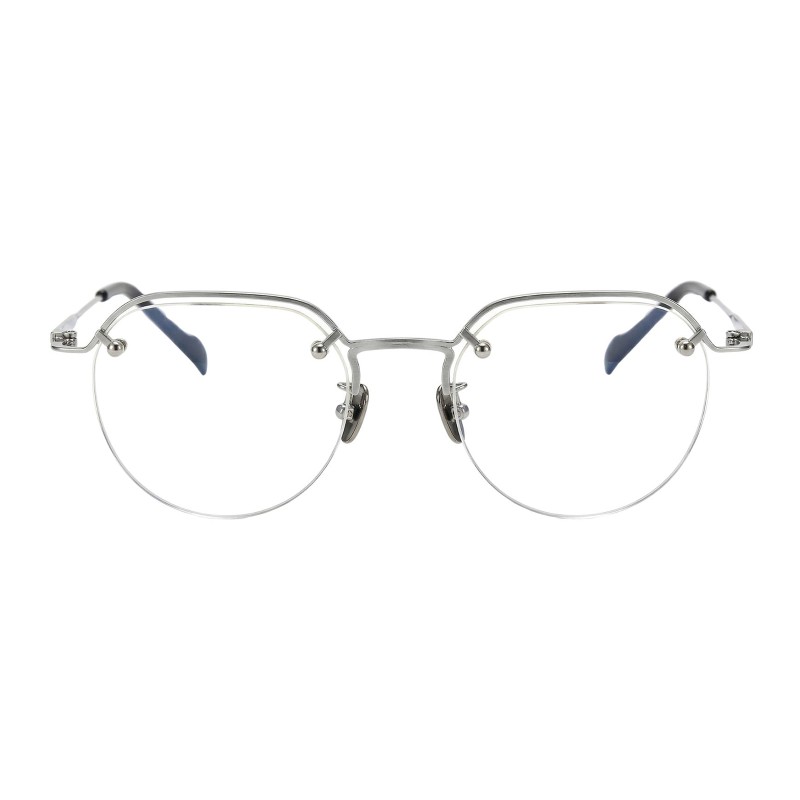Polygon Silver Eyeglasses