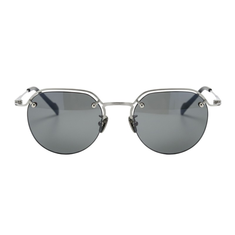 Polygon Silver Eyeglasses