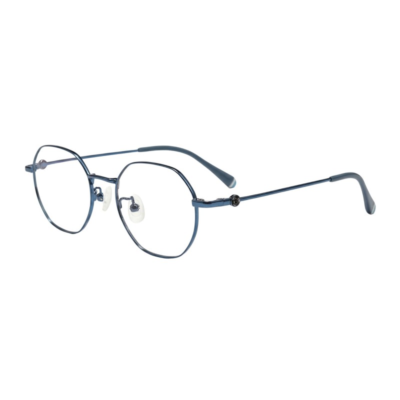 Polygon Blue Eyeglasses