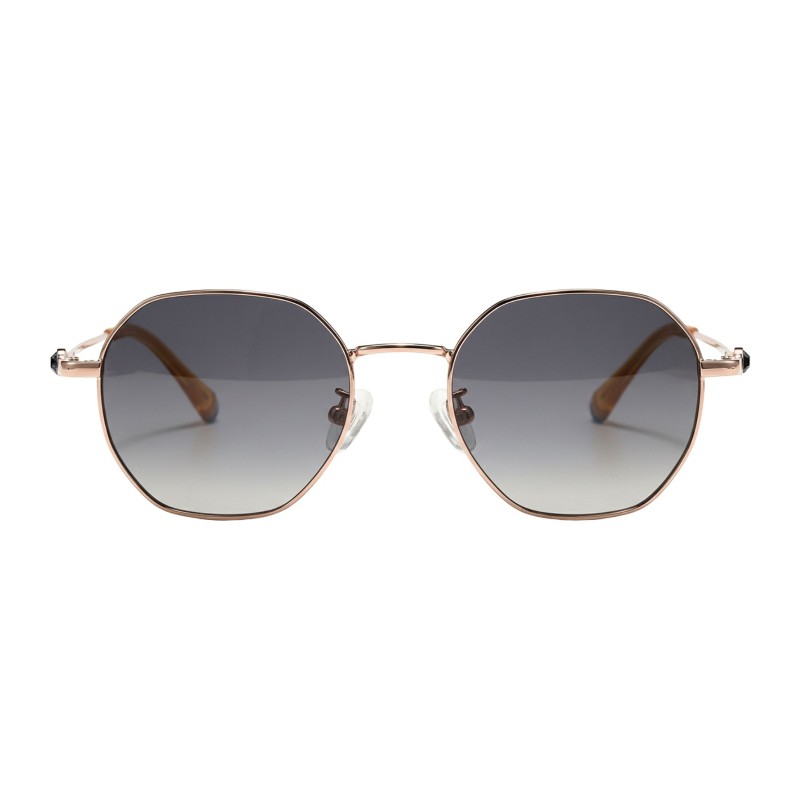 Polygon Orange Eyeglasses