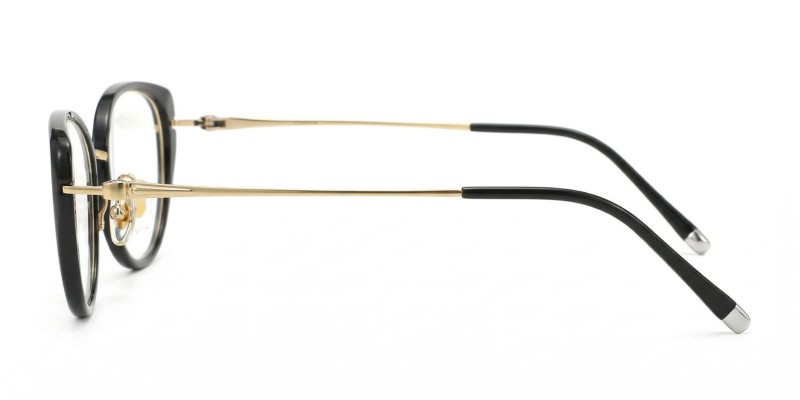 Parisian Black Cat Eye Prescription Glasses additional view