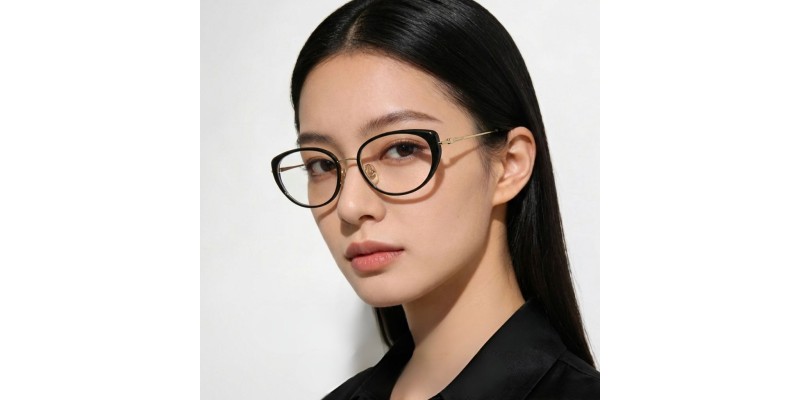 Parisian Black Cat Eye Prescription Glasses additional view