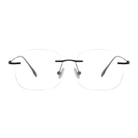 Square Black Eyeglasses