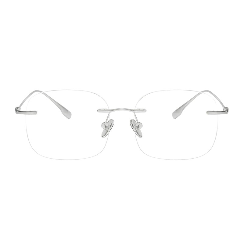 Square Silver Eyeglasses